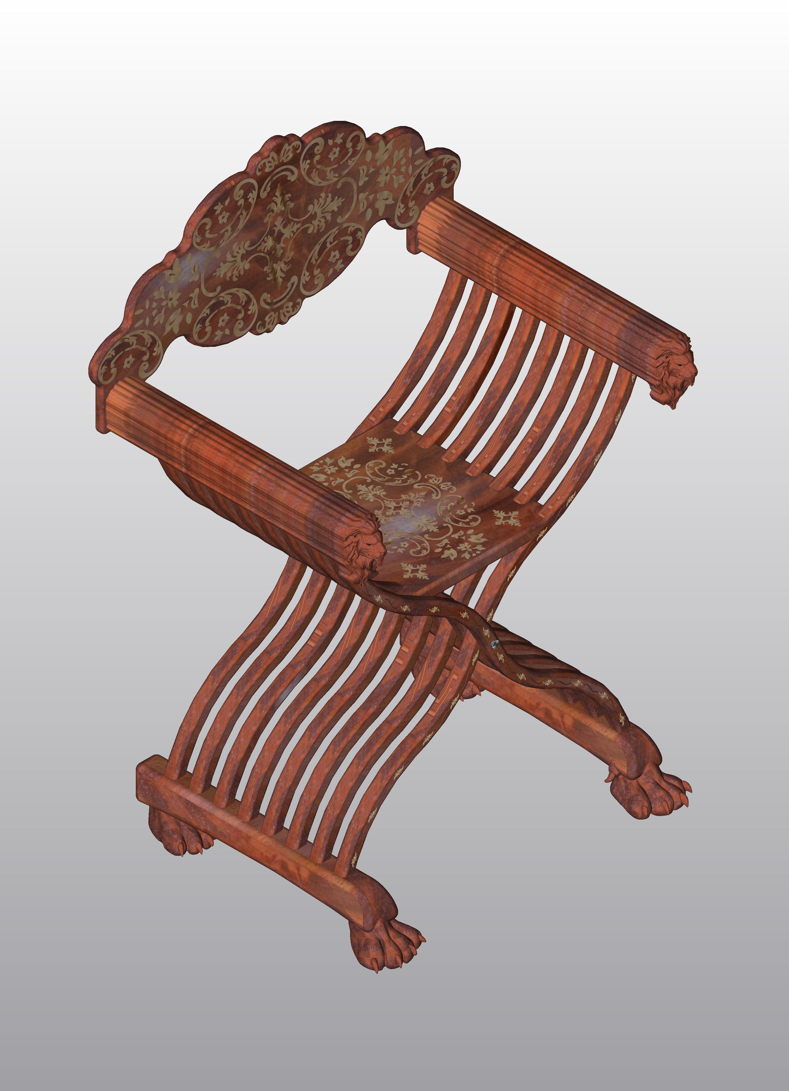 萨沃纳罗拉折叠椅椅子